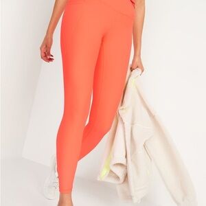 NWT Old Navy Active High Waist Powersoft Leggings in Firefly Size M